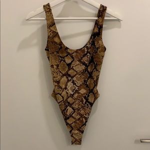 Snakeskin Bodysuit